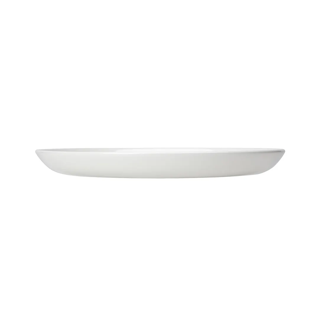 Steelite 11070634 Nordic Coupe Plate, 10.0" Round China Coupe Rim, Oven Safe To 530°F/275°C - 1 Dozen
