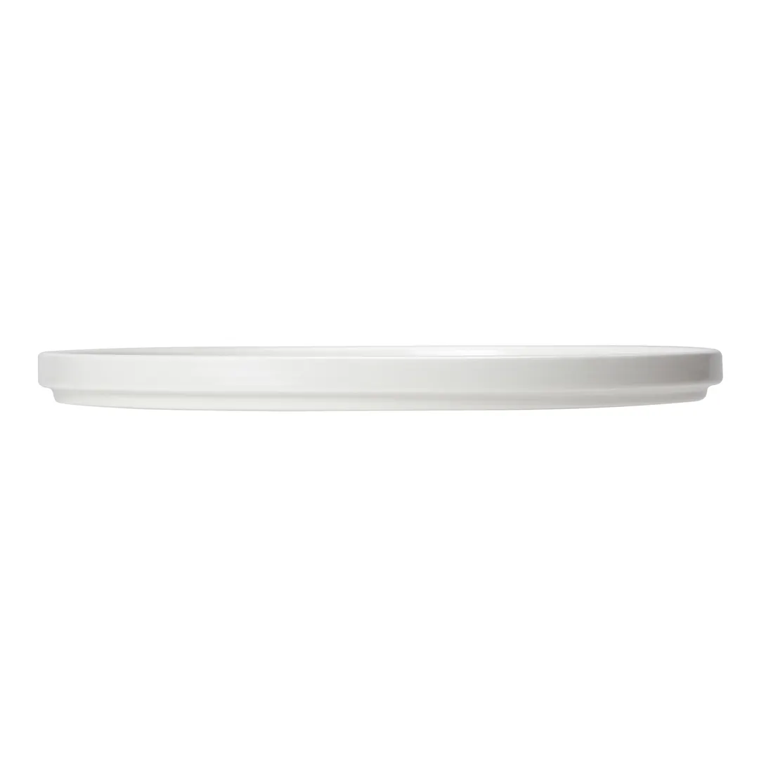 Steelite 11070635 11.25" Round China Plate, Alumina Vitrified, Oven Safe to 530°F - 6/Case