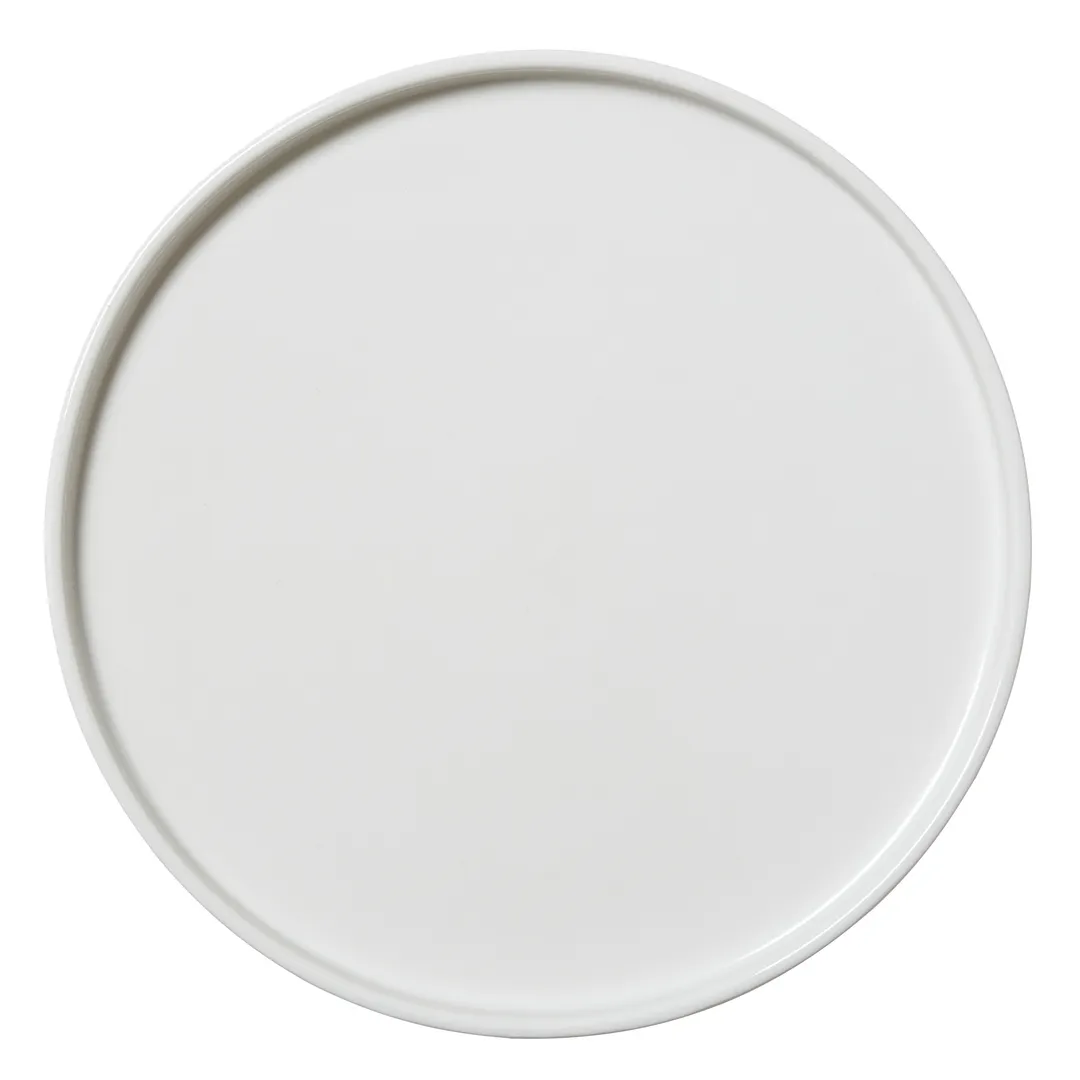 Steelite 11070635 11.25" Round China Plate, Alumina Vitrified, Oven Safe to 530°F - 6/Case