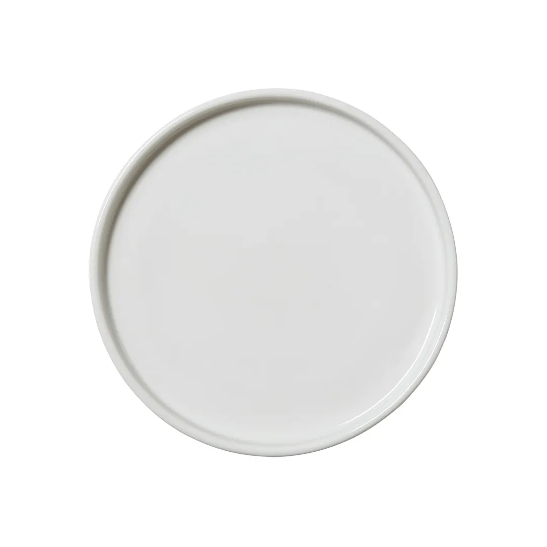 Steelite 11070637 China Plate - 8" Diameter, Vitrified China, Oven Safe to 530°F (275°C) - 1 Dozen
