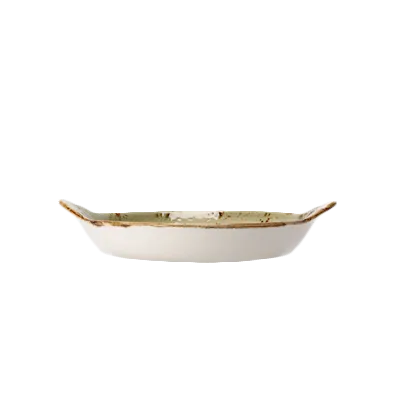 Steelite 11310317 Au Gratin Dish, Ceramic, 27.5 Oz 8.5" x 7.5" x 2.0", Oven Safe To 530°F - 1 Dozen