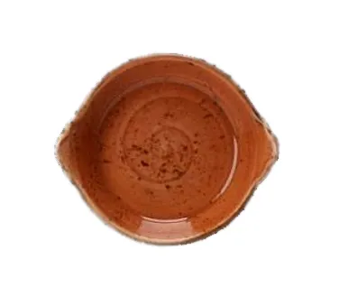 Steelite 11330316 - Round Gratin Dish, 7.5" x 6" x 1.88", 19 oz Ceramic, Oven Safe 530°F - 1 Dozen