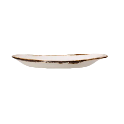Steelite 11550522 - 6" x 5.25" x 0.75" White Ceramic Plate, Vitrified, Rim, Oven Safe 530°F, 1 Dozen