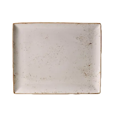 Steelite 11550556 - White Rectangular Tray 13" x 7.5" x 0.75", Ceramic Oven Safe 530°F/275°C - 6/Case