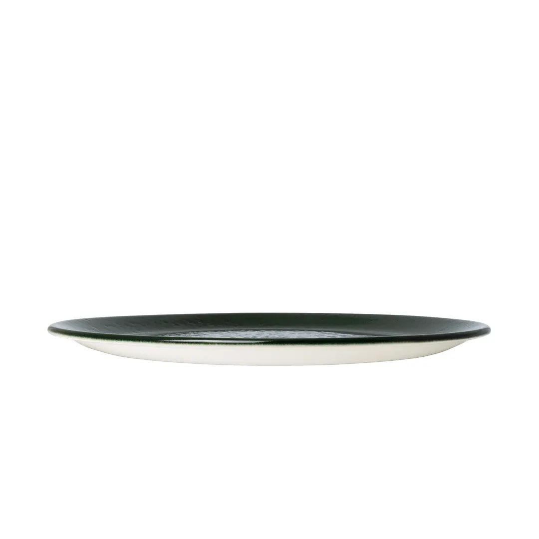 Steelite 12030568 Taste Coupe Plate, 6" Burnt Emerald Vitrified China, Oven Safe to 530°F - 1 Dozen