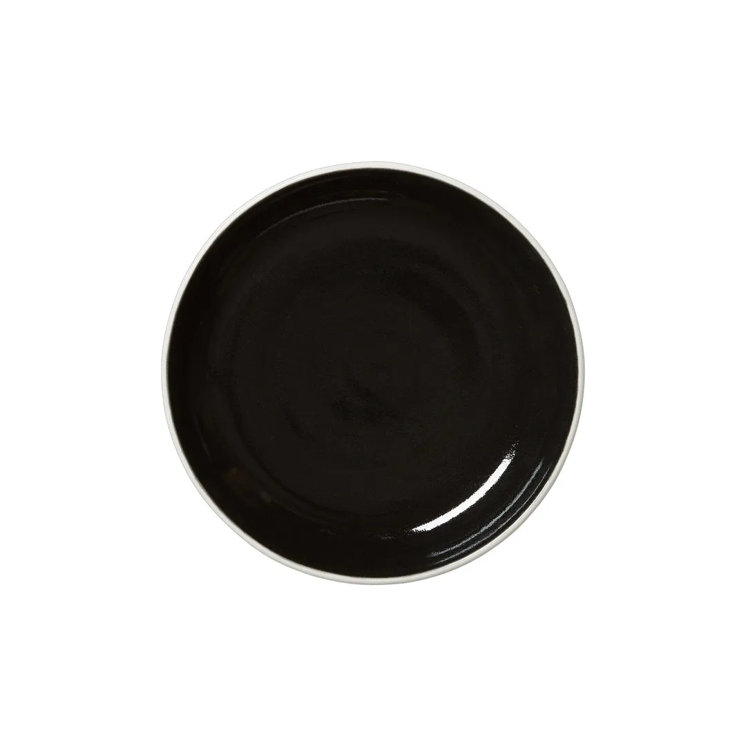 Steelite 12050630 Coupe Plate, 6.0" Round Ceramic Plate with Curved Edge and Coupe Rim - 1 Dozen