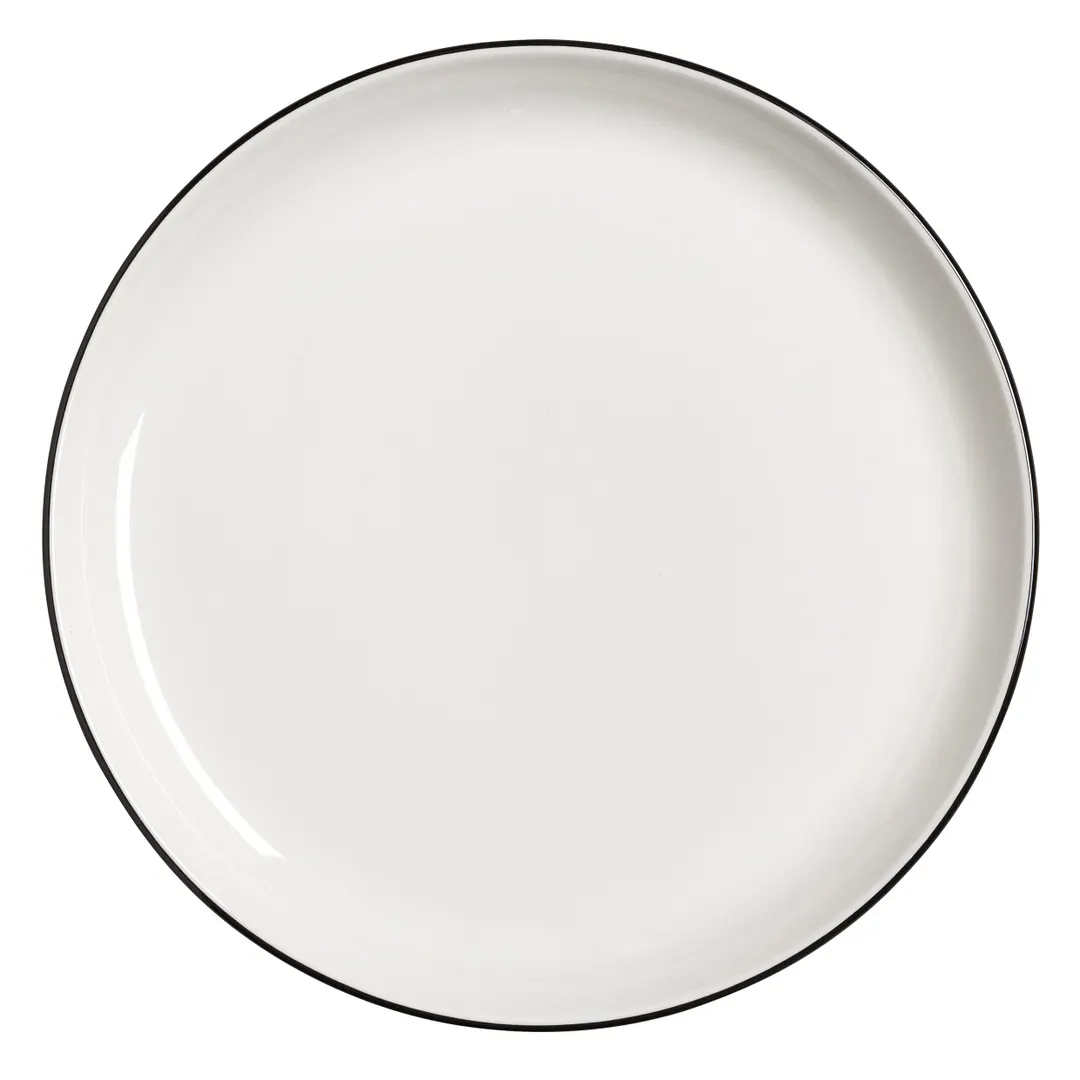 Steelite 12060639 Coupe Round China Plate 11" Diameter, Asteria Alumina Vitrified - 1 Dozen