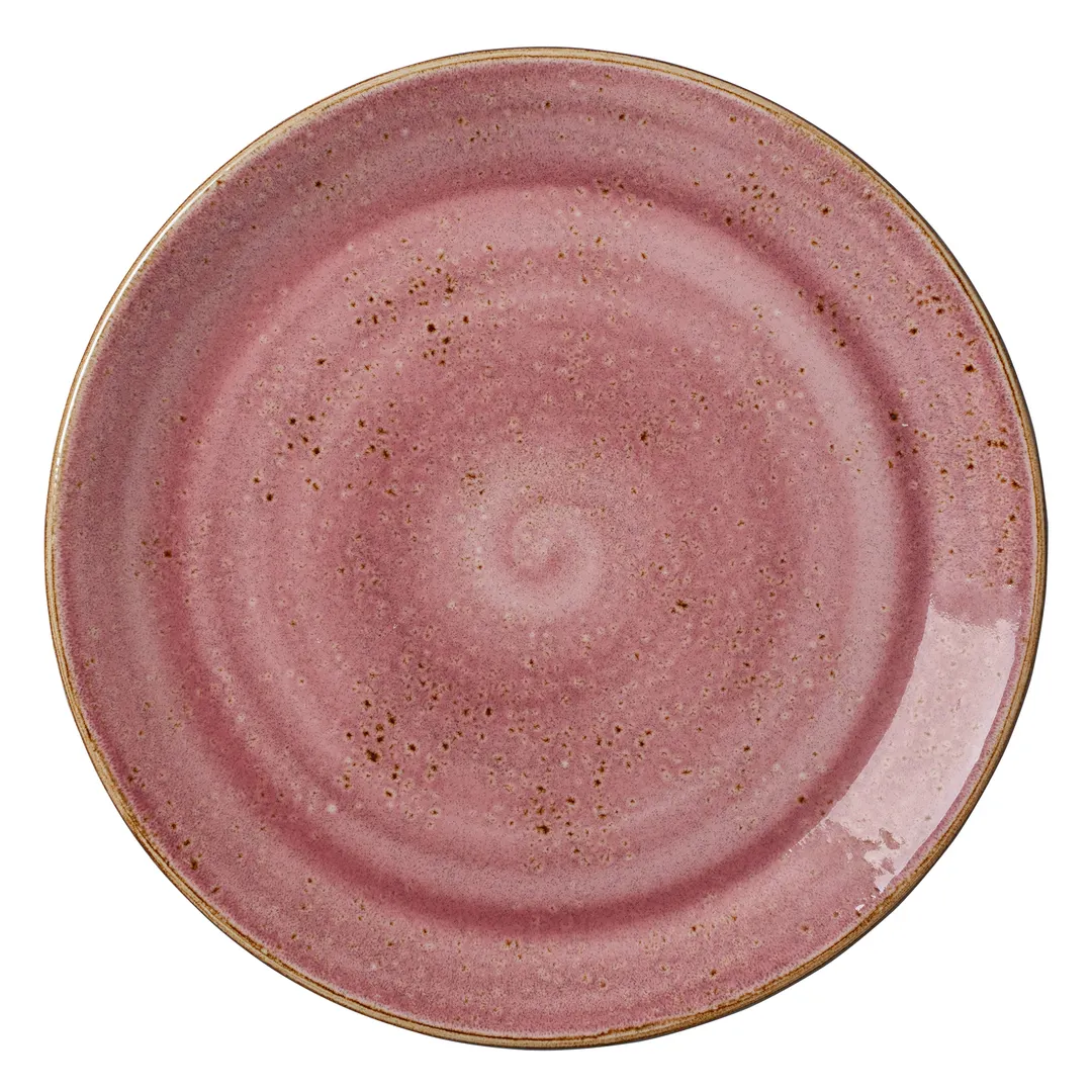 Steelite 12100565 Taste Plate 11.75" Raspberry Round Ceramic Coupe Rim Oven Safe 530°F - 1 Dozen