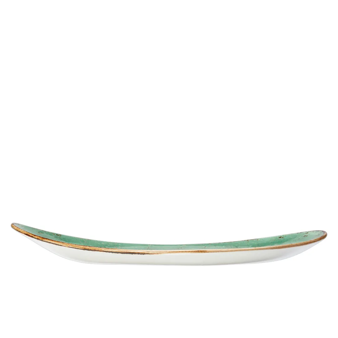 Steelite 12130501 Aqua Craft China Plate, 14.625" x 1.875", Narrow Rim, Oven Safe to 530°F - 6/Case