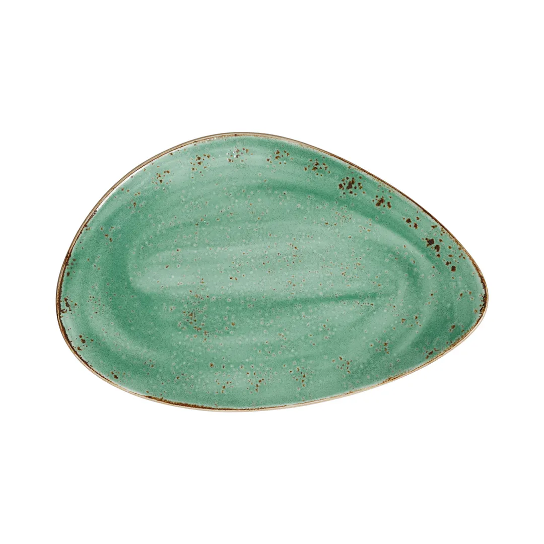 Steelite 12130501 Aqua Craft China Plate, 14.625" x 1.875", Narrow Rim, Oven Safe to 530°F - 6/Case