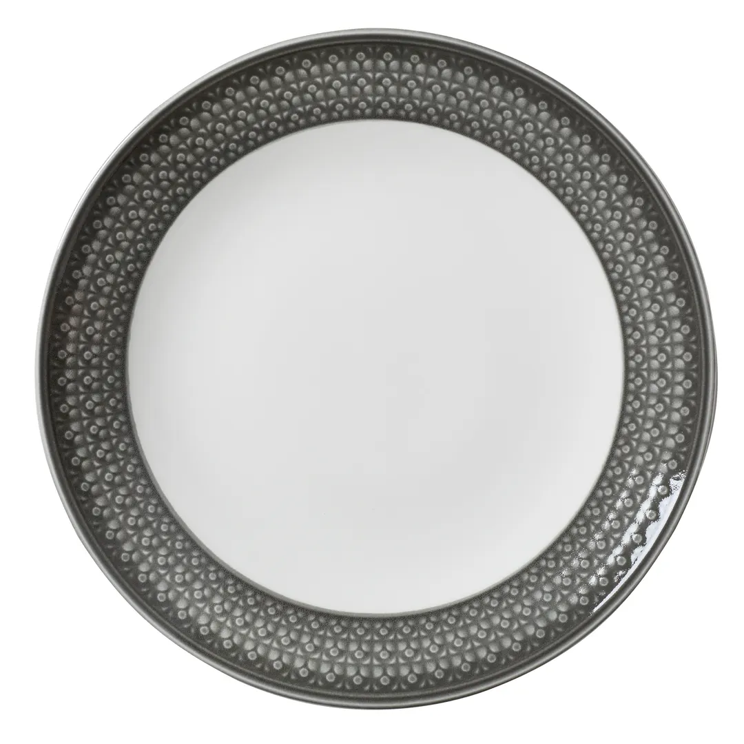 Steelite 1405X0103 Coupe Plate – 11.25" Ceramic, Truffle Bead, Vitrified, Oven Safe to 530°F - 6/Case