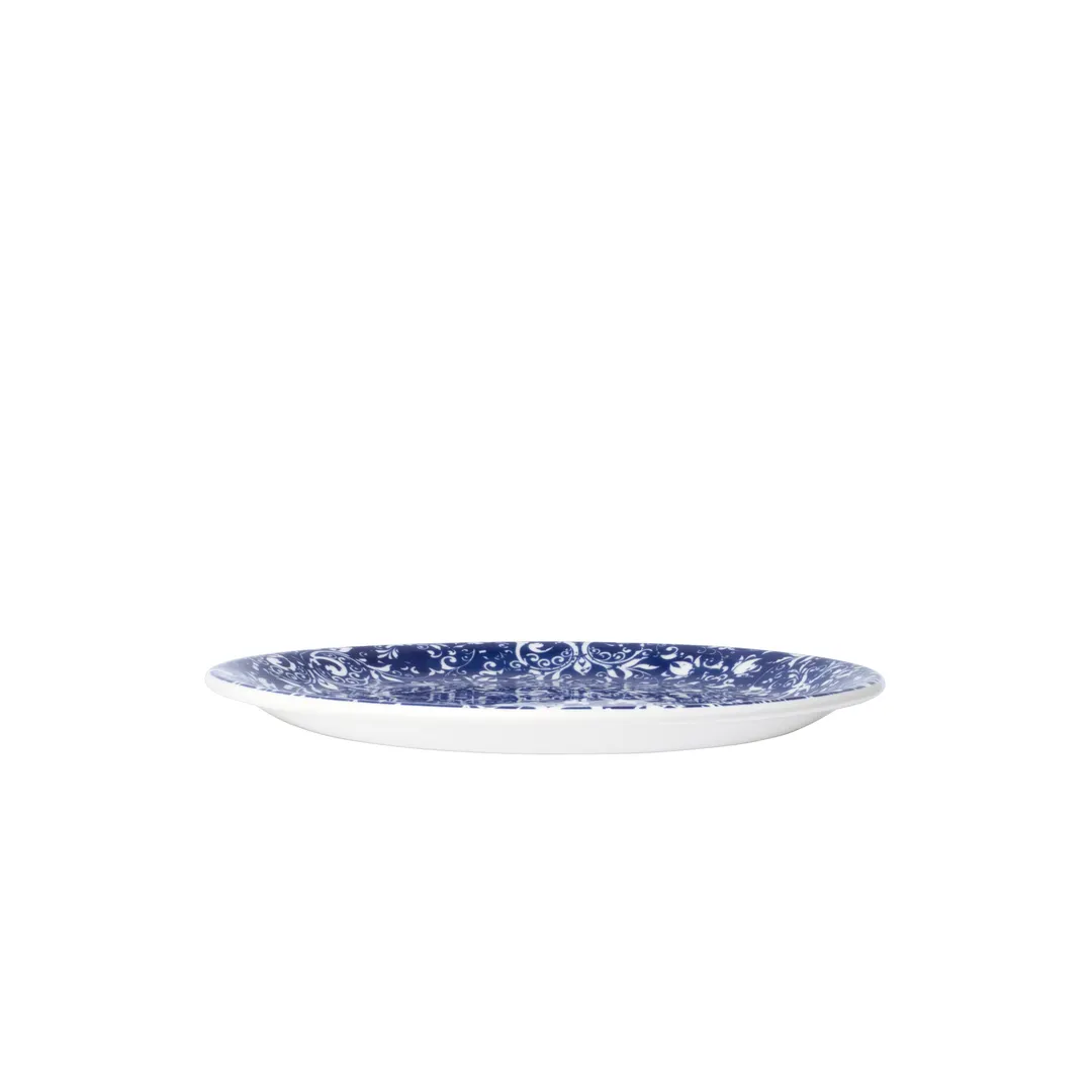 Steelite 17640567 - Taste Coupe Plate, 8" Round, Vitrified, Ink, Oven Safe 530°F/275°C - 1 Dozen