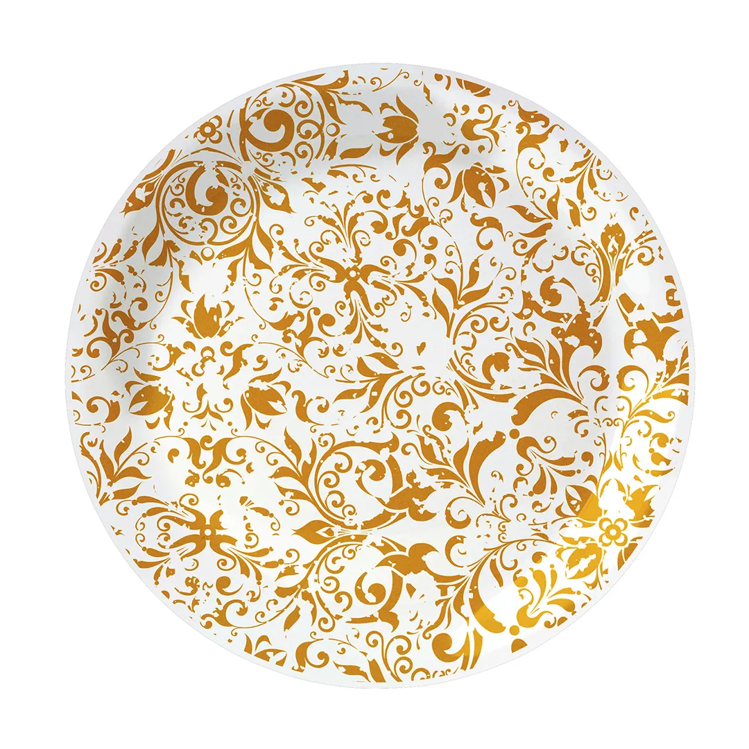Steelite 17660568 Coupe Plate, 6" Round Ink Ginger Ceramic Vitrified, Oven Safe 530°F/275°C - 1 Dozen