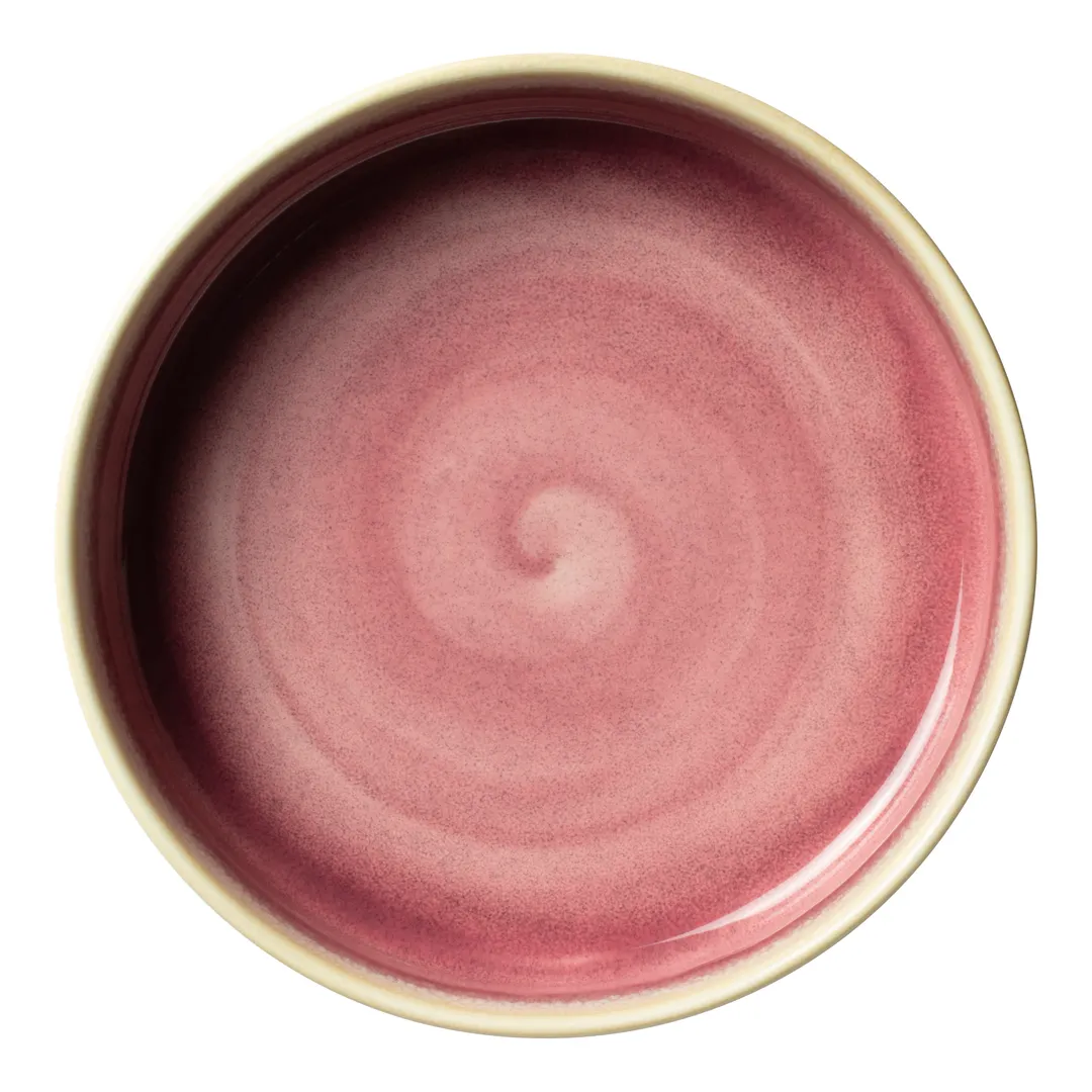 Steelite 17850559 Stacking Tray, 1.25 Qt, 8" Diameter, Rose Quartz Ceramic, Tone Glaze - 1 Dozen