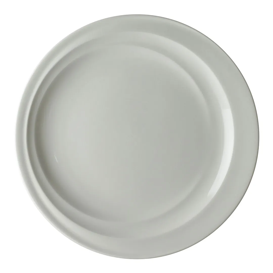 Steelite 41145ST1213 - 10.25" Coupe Rim Round Bone China Plate, Royal Porcelain - 1 Dozen