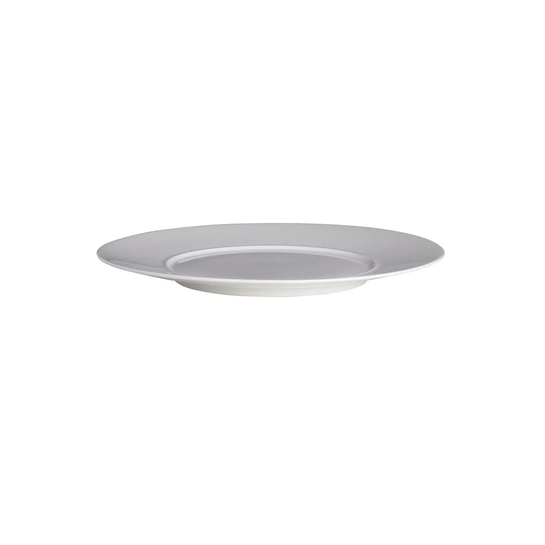 Steelite 41150ST7201 Signature 11.25" Round Bone China Plate - 1 Dozen