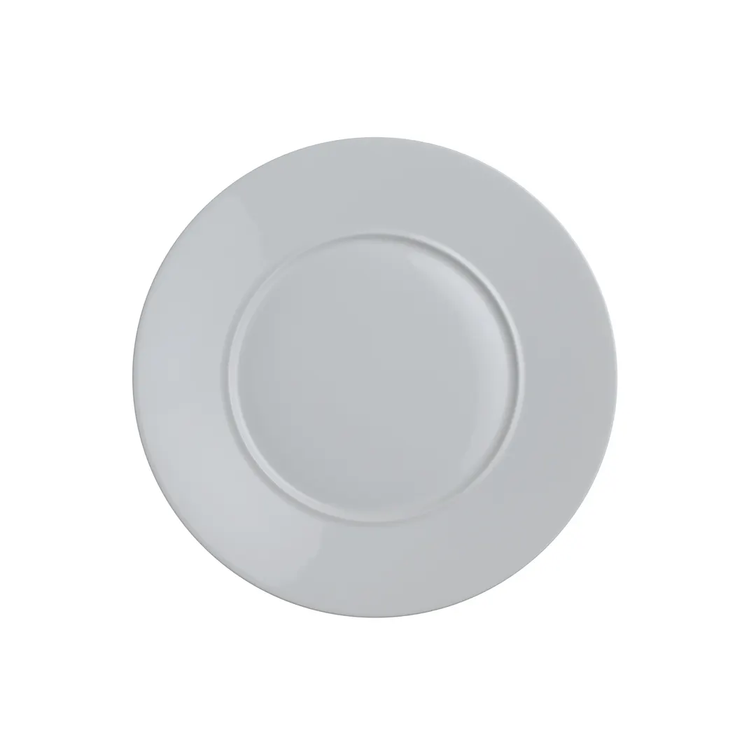 Steelite 41150ST7201 Signature 11.25" Round Bone China Plate - 1 Dozen