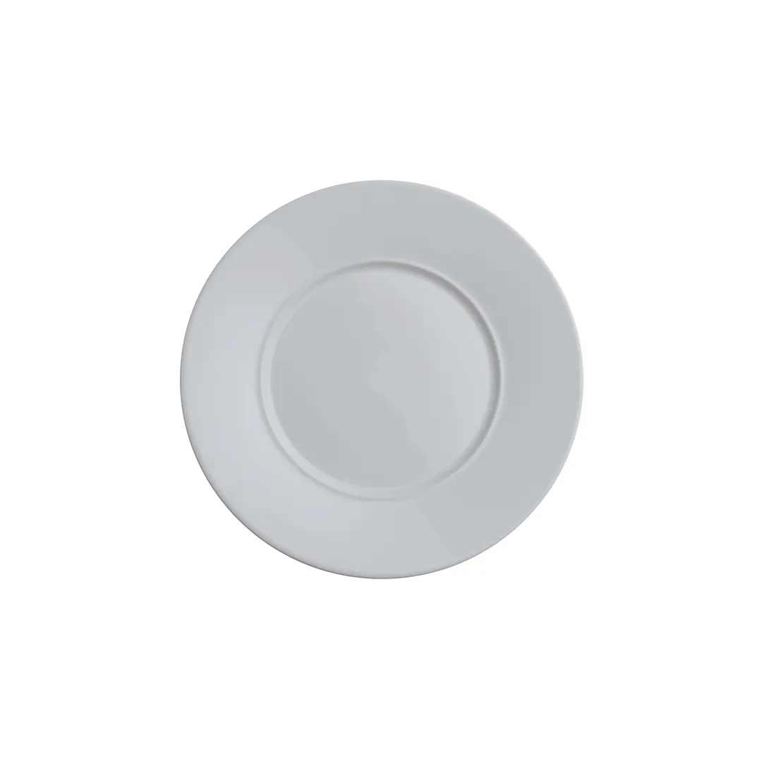 Steelite 41150ST7210 Wing Plate, 9.5" Round Bone China Plate, Signature by Rene Ozorio - 1 Dozen