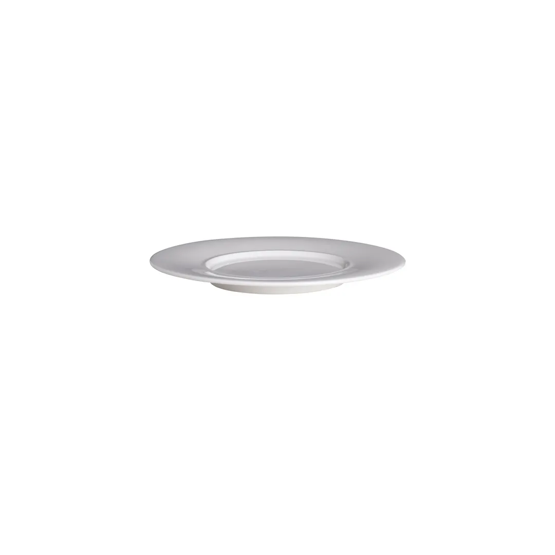 Steelite 41150ST7212 - Wing Plate 7.125" Bone China Plate, 7" Diameter, Rene Ozorio Design - 1 Dozen