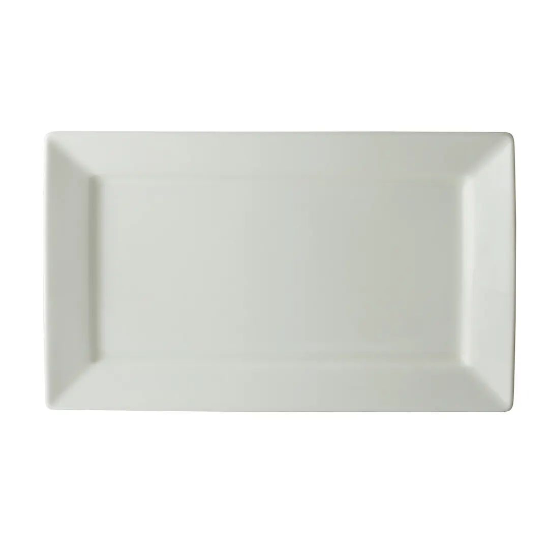 Steelite 4410RF028 - Rectangular Bone China Tray, 11.375" x 7" Virtue Finish - 1 Dozen