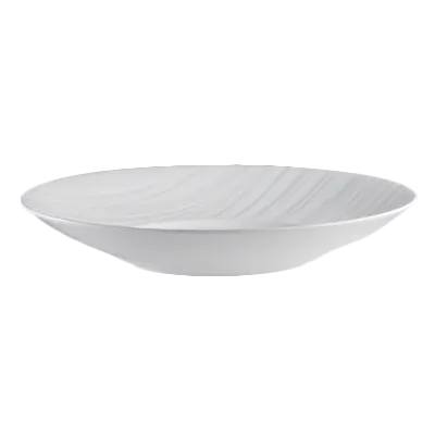 Steelite 4412RF009 - Deep Rim Plate, 11.0" x 1.625" , Round Bone China, Dishwasher Safe - 1 Dozen