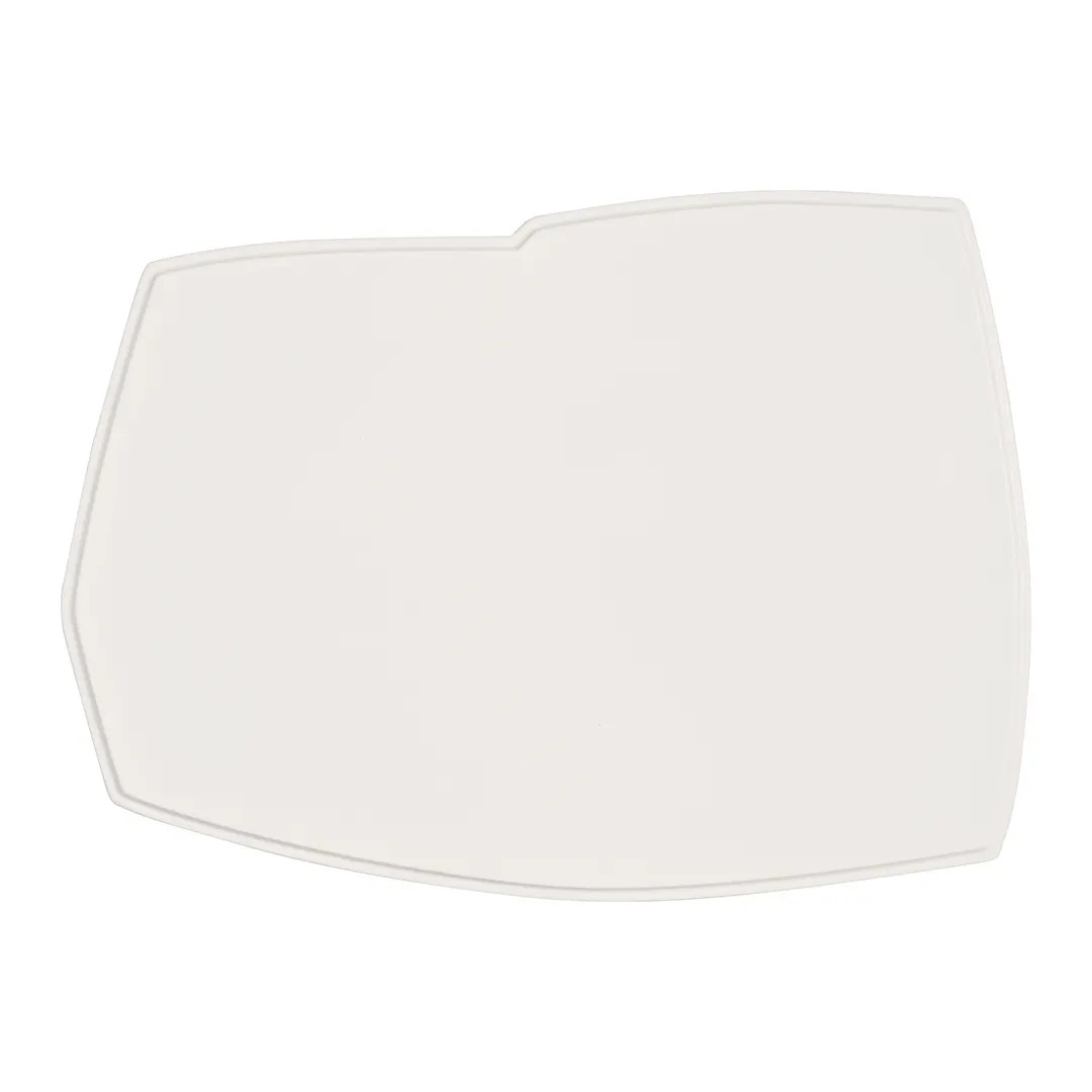 Steelite 51109ST3260 - China Tray, White, 11.75" x 8.625" x 0.625", Dishwasher/Oven Safe - 1 Dozen