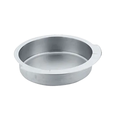 Steelite 5370S546 Chafing Dish Water Pan, Round 16.625" x 15.75" x 4.0", 1.62‑Gal Mixed Materials