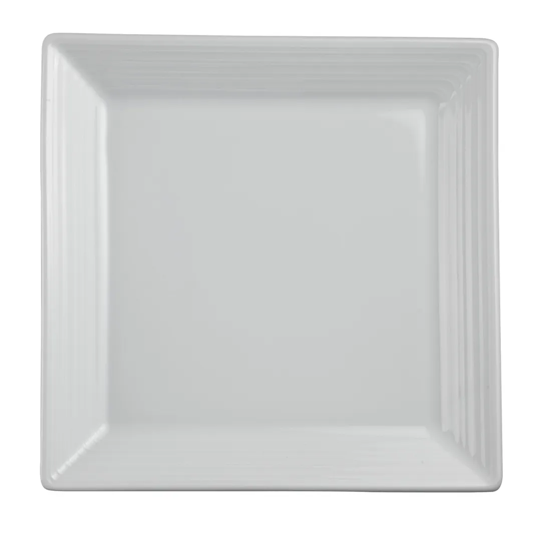 Steelite 61100ST0121 Square Plate, 5" x 5" Belisa Porcelain, Medium Rim, Oven Safe 500°F - 36/Case