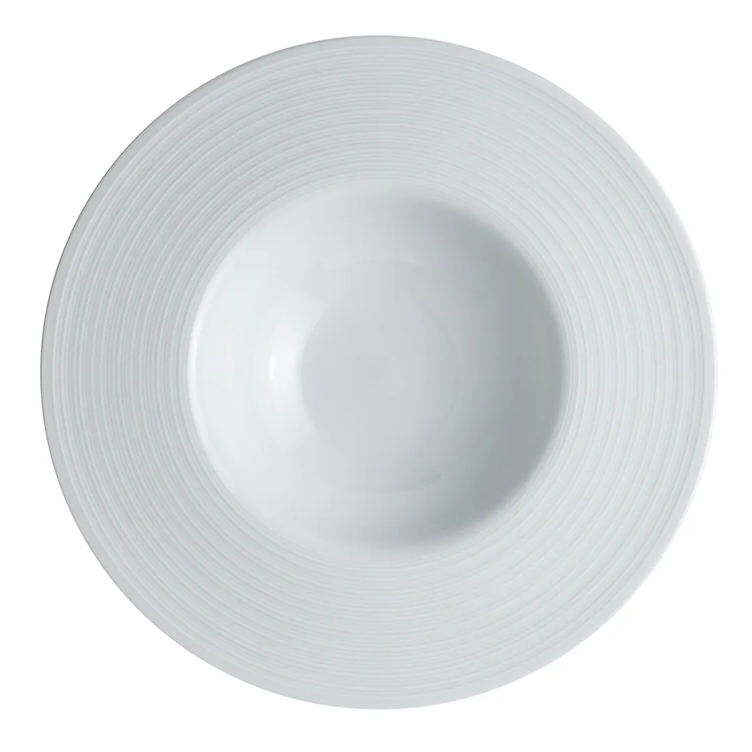 Steelite 61100ST0122 - Belisa Porcelain PastaPlate 16 Oz 11" x 2.25" Rim Oven Safe 500F - 1 Dozen