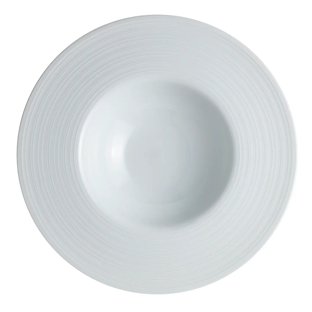 Steelite 61100ST0124 - Belisa Porcelain Pasta Bowl, 22.33 oz (10.75" x 2.375"), 500°F Safe - 1 Dozen