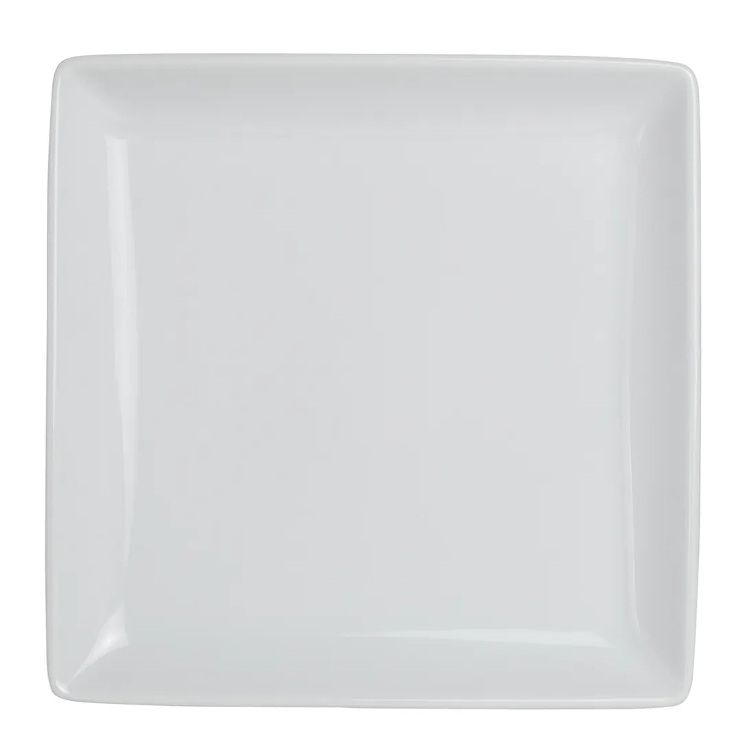 Steelite 61103ST0420 - Tahara Square Porcelain Plate, 7.5" x 7.5", Oven Safe to 500°F - 24/Case