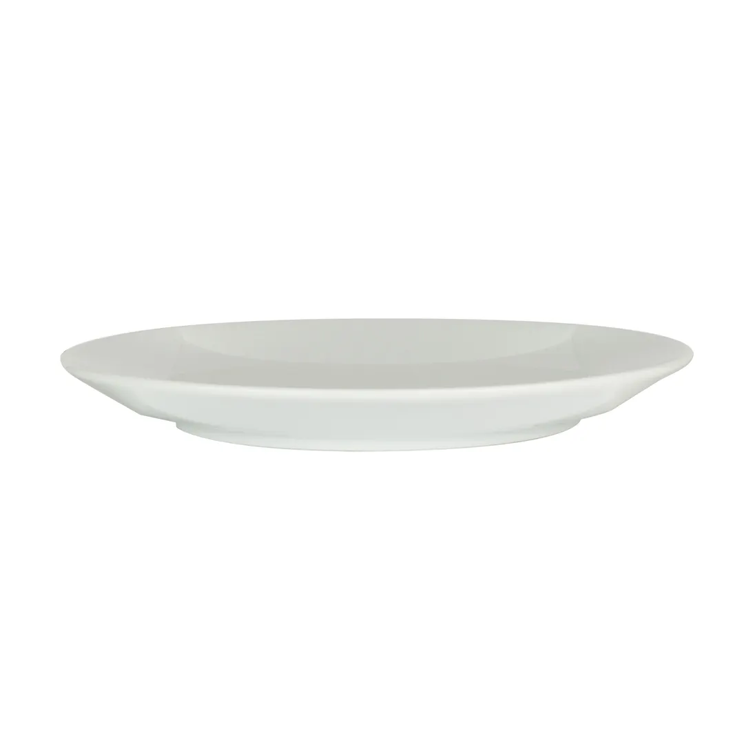 Steelite 61104ST0503 - 10.25" Round Ikon Porcelain Dinner Plate, Oven Safe to 500°F - 1 Dozen
