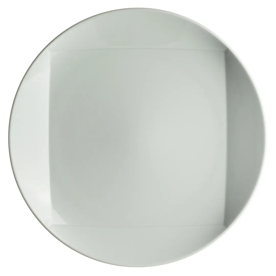 Steelite 61104ST0503 - 10.25" Round Ikon Porcelain Dinner Plate, Oven Safe to 500°F - 1 Dozen