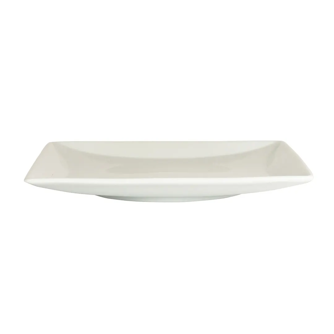 Steelite 61104ST0508 Square Ikon Plate, 6.0" x 6.0" Porcelain, Oven Safe To 500°F, Design - 36/Case