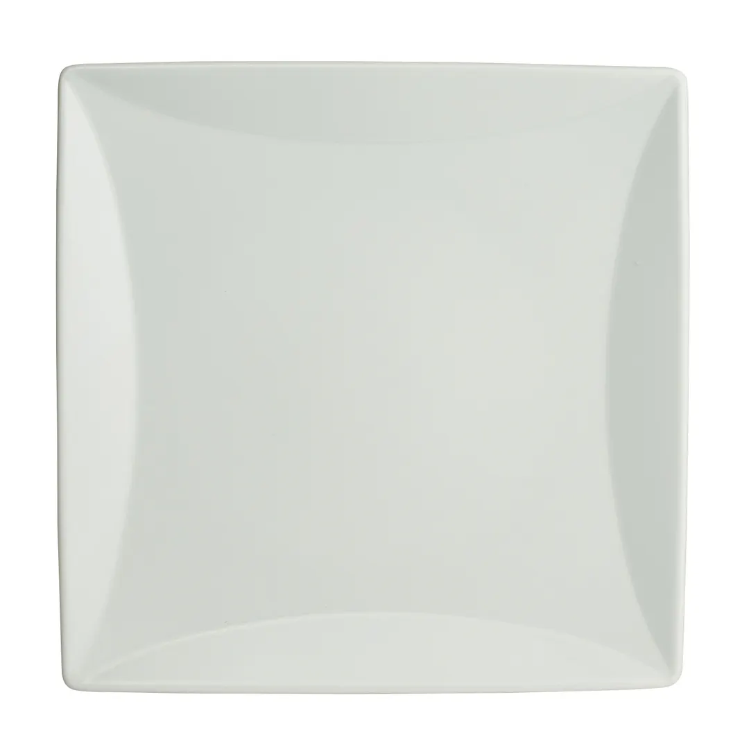 Steelite 61104ST0508 Square Ikon Plate, 6.0" x 6.0" Porcelain, Oven Safe To 500°F, Design - 36/Case