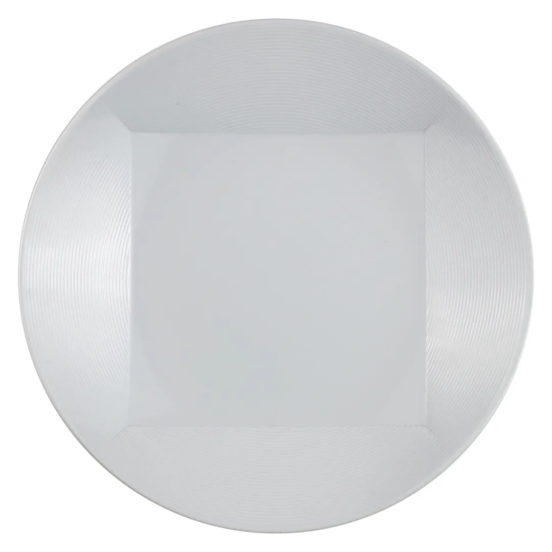 Steelite 61105ST0502 Round Plate, 10.25" X 1.75" 1.125 Qt Porcelain, Oven Safe 500°F - 1 Dozen