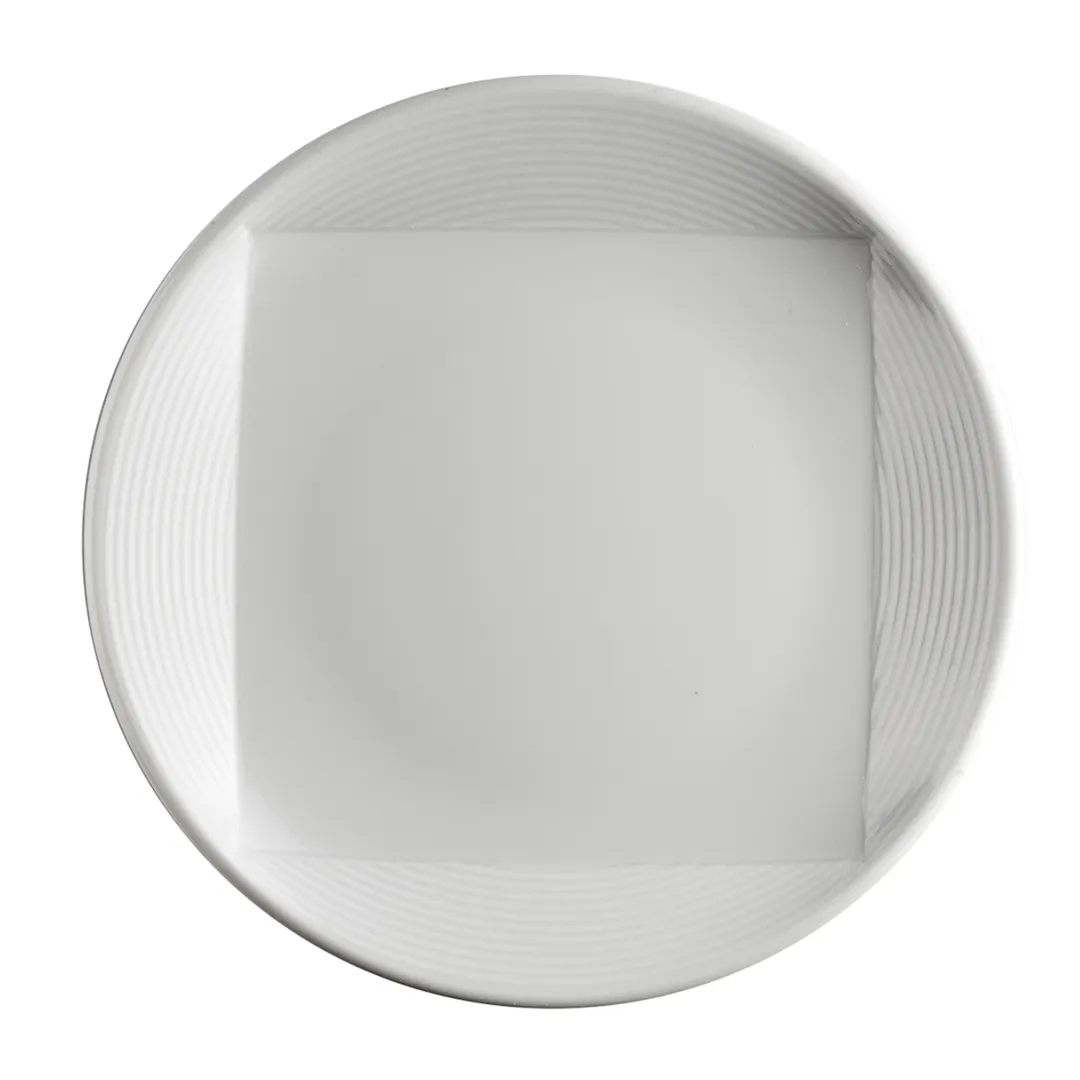 Steelite 61105ST0505 6.25" Round Bone China Plate, Rim, Oven Safe to 500°F - 36/Case