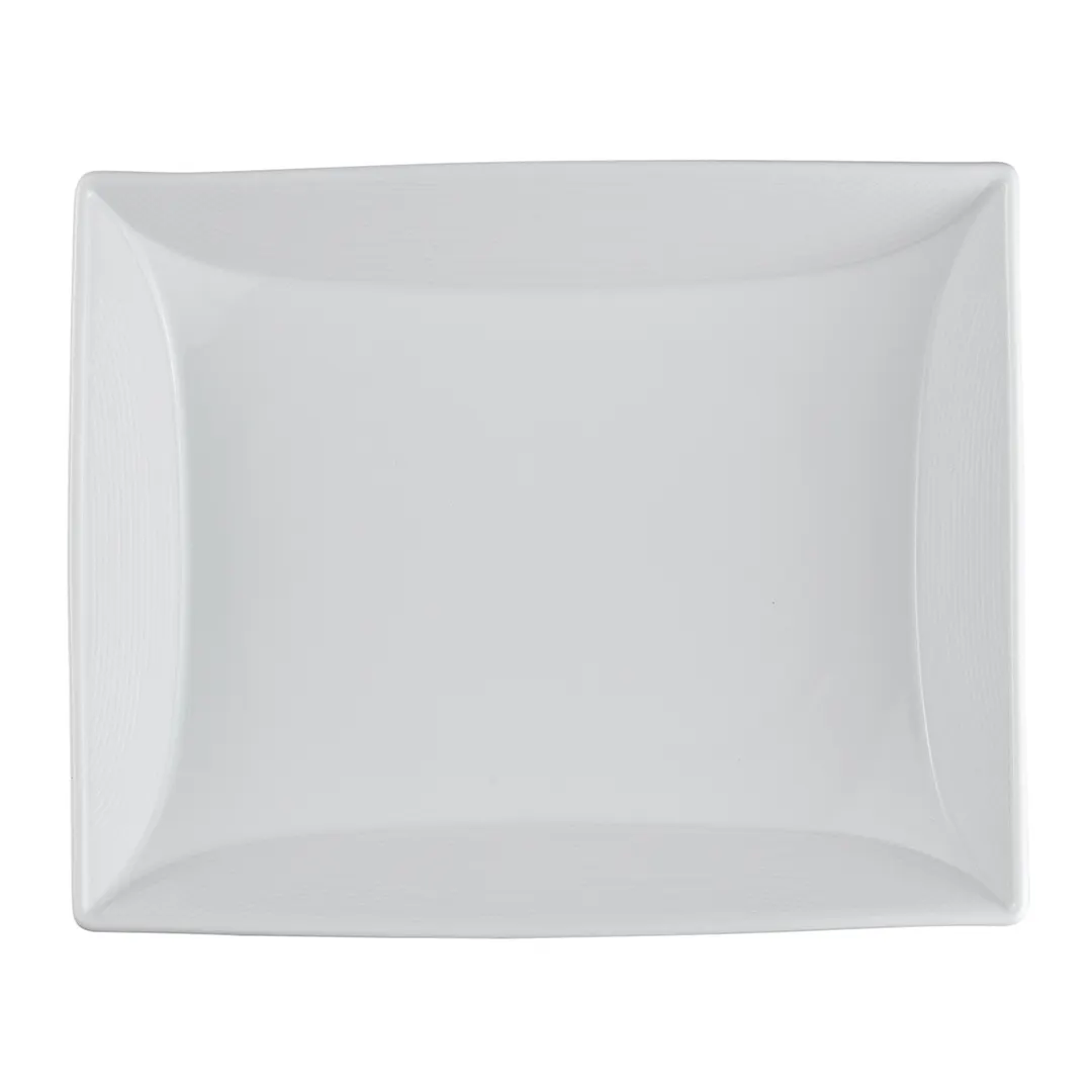 Steelite 61105ST0513 Plate, 22.63oz, 7.875"x6.5"x2.63", Porcelain, Embossed Oven Safe 500°F - 36/Case