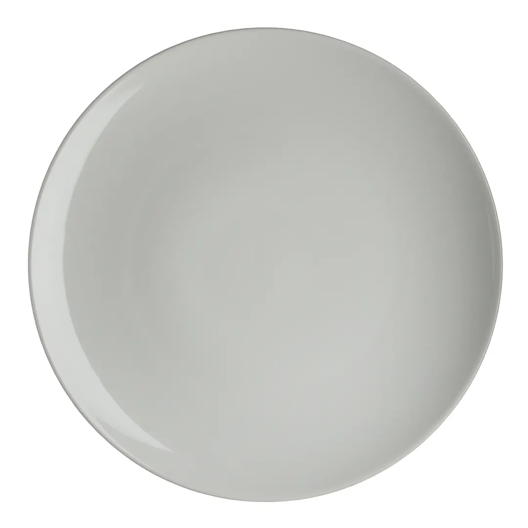 Steelite 61191ST7804 Coupe Plate, 11.25" Round Porcelain, Blue‑White, Coupe Rim - 1 Dozen