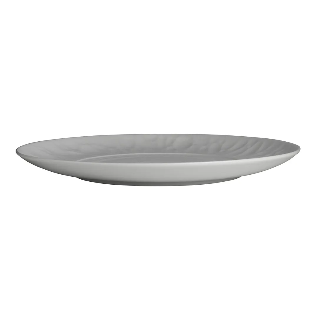 Steelite 61192ST7905 - 10.625" Round Porcelain Plate, Cool Blue-White Finish - 1 Dozen