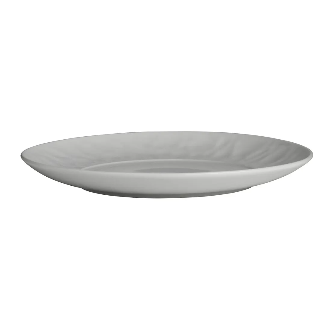 Steelite 61192ST7908 - 6.75" Round Porcelain Dinner Plate, Cool Blue-White Finish - 1 Dozen