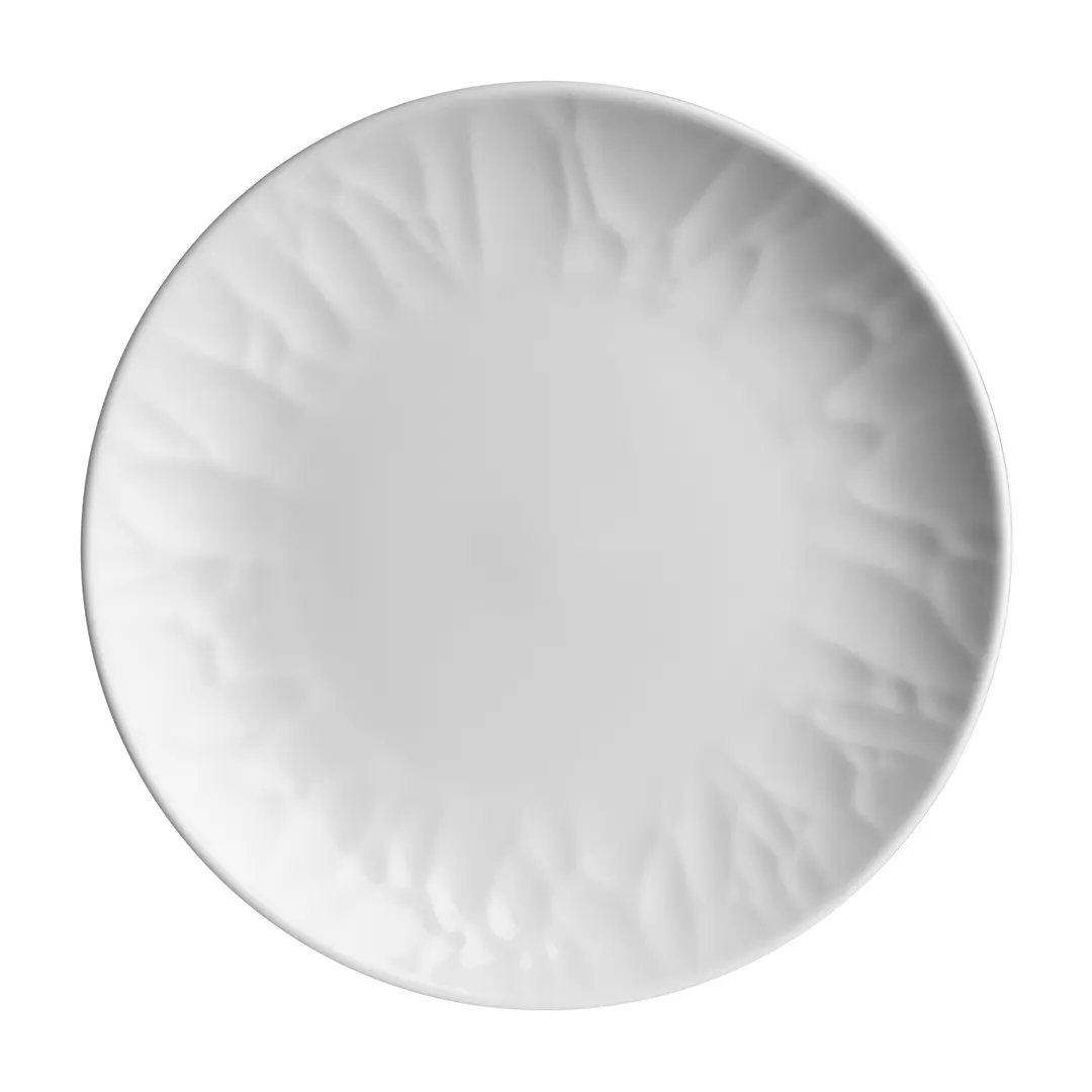 Steelite 61192ST7910 Coupe Plate, 10.625" Round Porcelain, Blue‑White Finish, Atelier – 1 Dozen