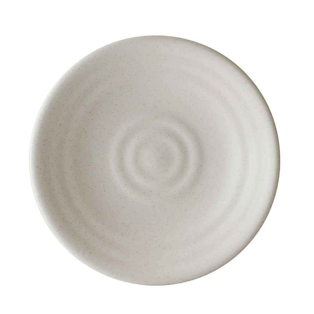 Steelite 6120RG010 Dish China Plate, 7.25" x 1.5" Porcelain Coupe Rim, Oven Safe 425°F - 1 Dozen