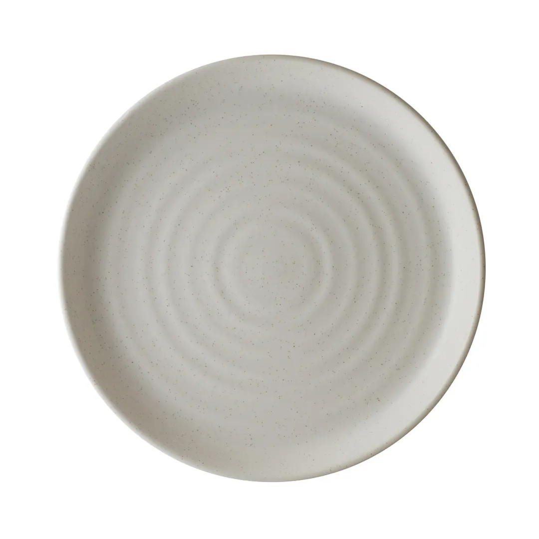 Steelite 6120RG017 Potters Round Porcelain Plate, 7.5" Diameter, Oven Safe to 425°F - 1 Dozen