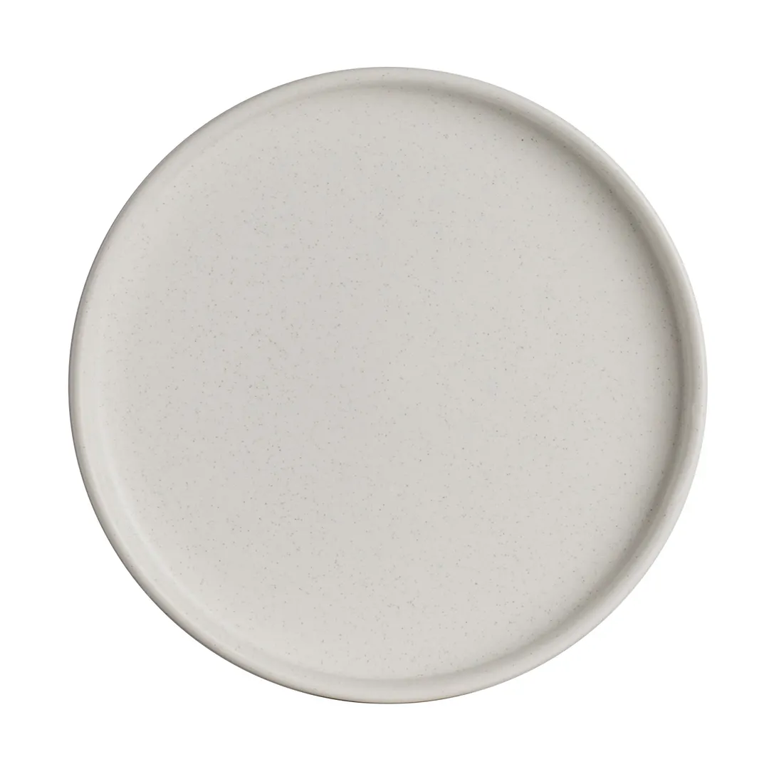 Steelite 6120RG093 - Potters Shell Round Porcelain StackPlate 6.25" Oven Safe 425°F - 1 Dozen