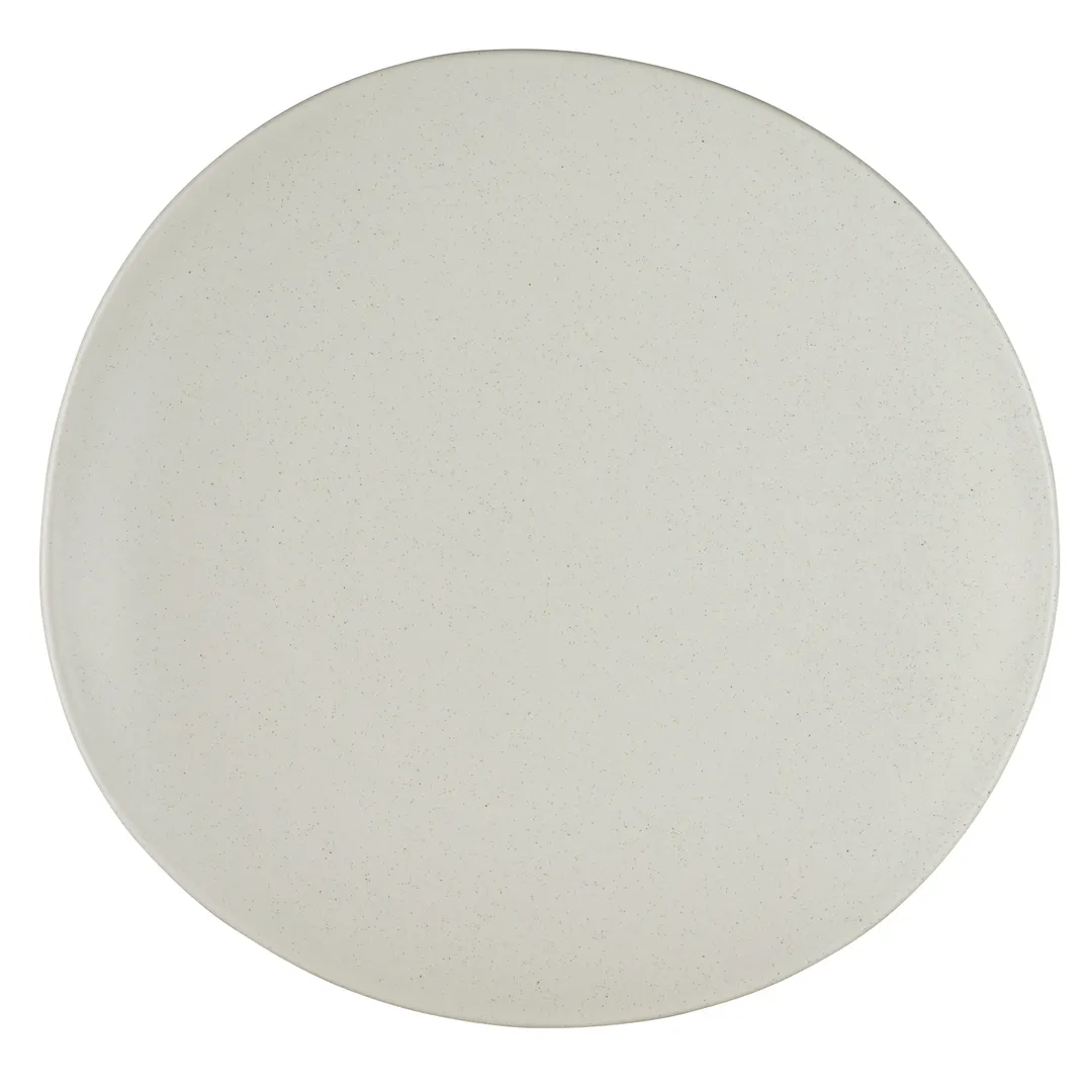 Steelite 6120RG097 - Organic Plate, 7.5" Round Porcelain, Coupe Rim, Oven Safe to 425°F - 24/Case