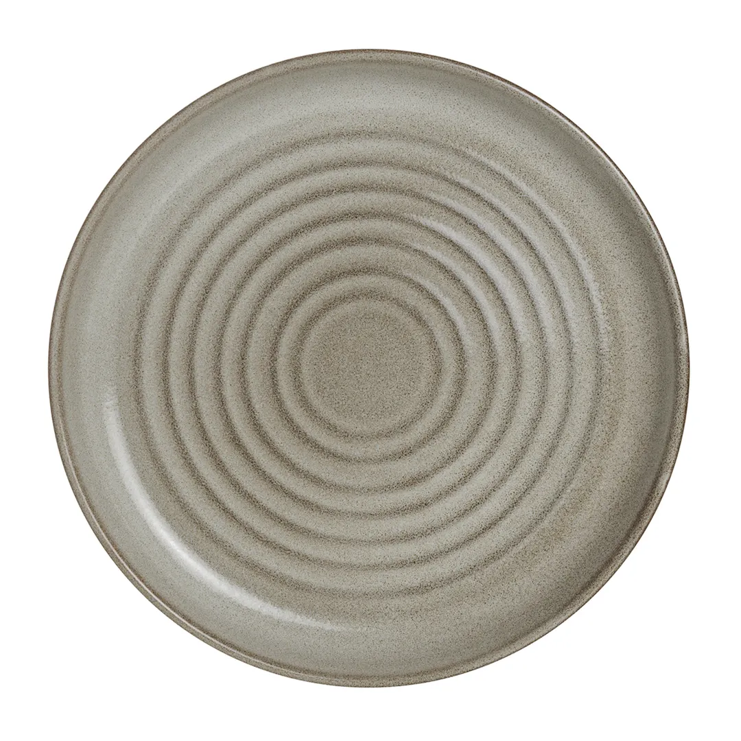 Steelite 6121RG017 Potters Collection Porcelain Plate, 7.5" Diameter, Oven Safe to 425°F - 1 Dozen