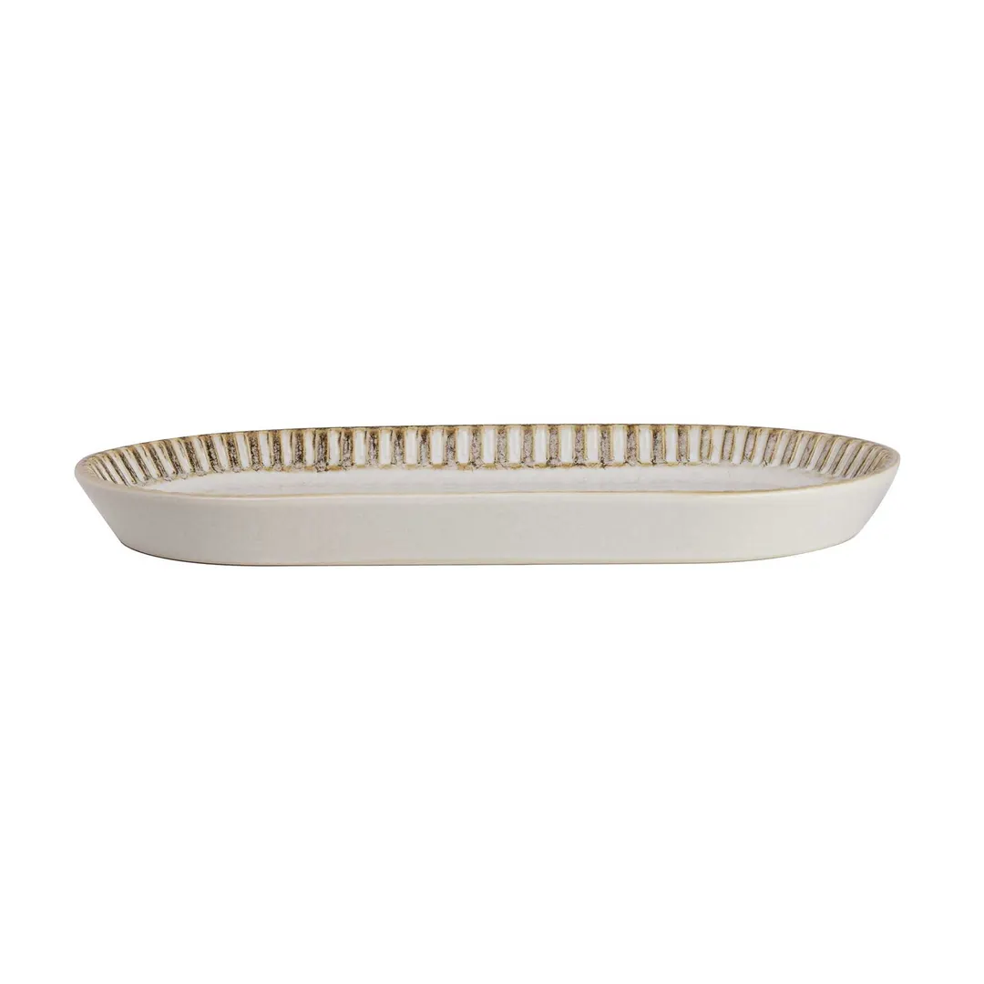 Steelite 6162RG128 - Porcelain Tray, Oblong 11.875" x 6.25" x 1.125", Oven Safe 425°F, - 1 Dozen