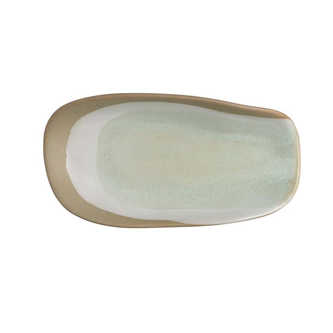 Steelite 6163RG152 Rectangular China Tray, 9.0" x 4.5" x 1.875", Stoneware, Dishwasher Safe - 1 Dozen