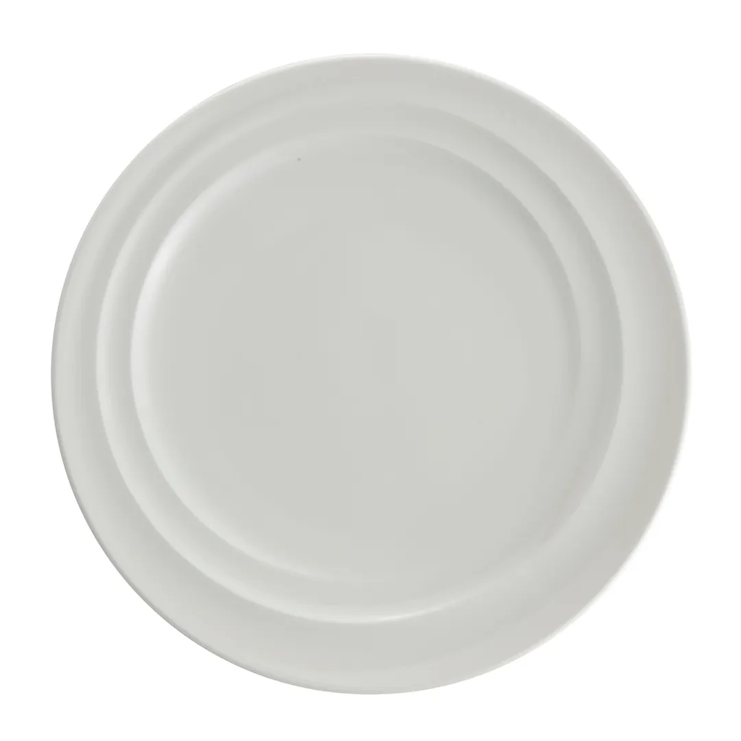 Steelite 62103ST1071 - 10.25" Coupe Plate, Royal Porcelain, Oven Safe to 500°F/258°C - 1 Dozen